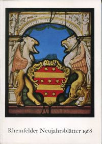 Rheinfelder Neujahrsblätter, 35. Jahrgang 1968. (Umschlag)