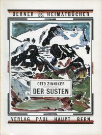 Zinniker, Der Susten. (Umschlag)