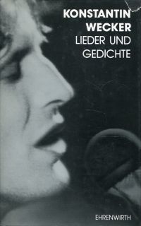Wecker, Lieder und Gedichte. (Umschlag)