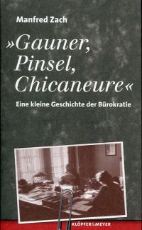 Zach, "Gauner, Pinsel, Chicaneure". (Umschlag)