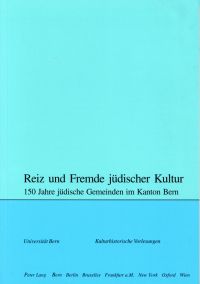 Eisner, Reiz und Fremde jüdischer Kultur. (Umschlag)