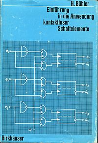 Bühler, Einführung in die Anwendung kontaktloser Schaltelemente. (Umschlag)