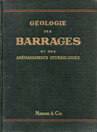 Gignoux, Géologie des barrages et des aménagements hydrauliques. (Umschlag)
