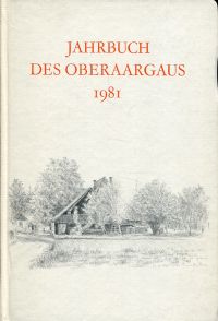 Jahrbuch des Oberaargaus, 24. Jahrgang 1981. (Umschlag)