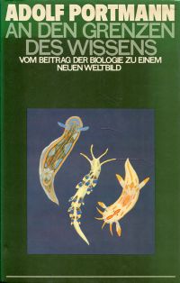 Portmann, An den Grenzen des Wissens. (Umschlag)