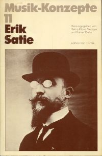 Metzger, Erik Satie. (Umschlag)