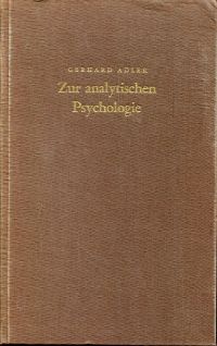Adler, Zur analytischen Psychologie. (Umschlag)