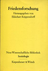 Krippendorff, Friedensforschung. (Umschlag)