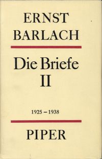 Barlach, Die Briefe, Band 2: (Umschlag)