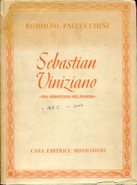 Pallucchini, Sebastian Viniziano. (Umschlag)