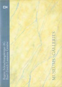 Turner, Licht in Museen und Galerien. (Umschlag)