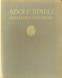 Graber, Adolf Stäbli (1842-1901). (Umschlag)