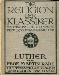 Luther, Luther in Worten aus seinen Werken. (Umschlag)