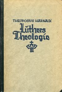 Harnack, Luthers Theologie. (Umschlag)