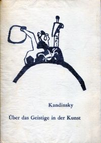 Kandinsky, Über das Geistige in der Kunst. (Umschlag)