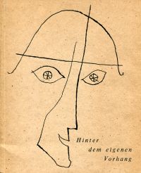 Weissert, Hinter dem eigenen Vorhang. (Umschlag)