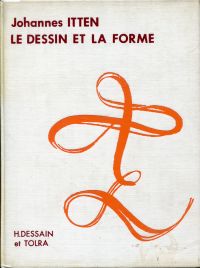 Itten, Le dessin et la forme. (Umschlag)