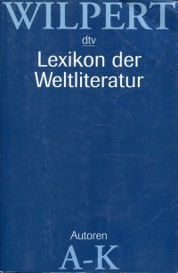 Wilpert, Lexikon der Weltliteratur. (Umschlag (Band 1 von 4))