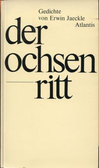 Jaeckle, der ochsenritt. (Umschlag)