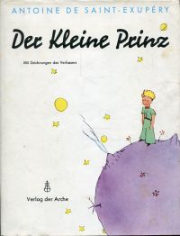 Saint-Exupéry, Der kleine Prinz. (Umschlag)