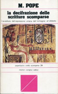 Pope, La decifrazione delle scritture scomparse. (Umschlag)