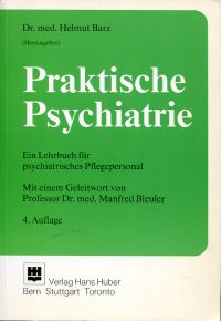 Barz, Praktische Psychiatrie. (Umschlag)