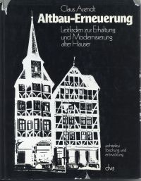 Arendt, Altbau-Erneuerung. (Umschlag)