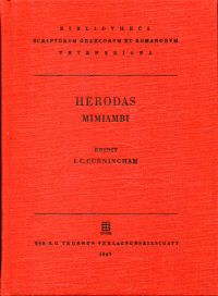 Herodas: Mimiambi. (Umschlag)