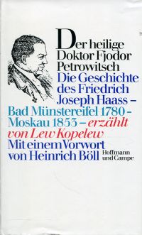 Kopelev, Der heilige Doktor Fjodor Petrowitsch. (Umschlag)
