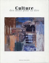 Culture, des mots pour la dire. (Umschlag)