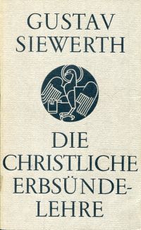 Siewerth, Die christliche Erbsündelehre. (Umschlag)
