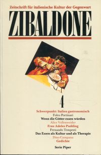 Schwerpunkt: Essen und Trinken. (Umschlag)