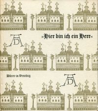 Grote, "Hier bin ich ein Herr". (Umschlag)