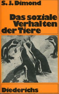 Dimond, Das soziale Verhalten der Tiere. (Umschlag)