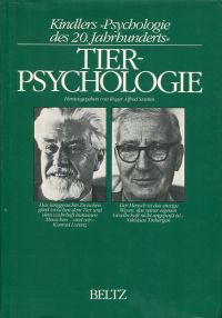 Tierpsychologie. (Umschlag)