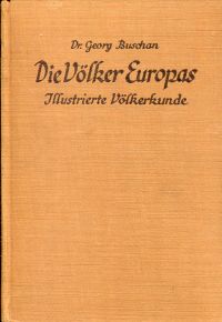 Buschan, Die Völker Europas. (Umschlag)