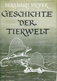 Peyer, Geschichte der Tierwelt. (Umschlag)