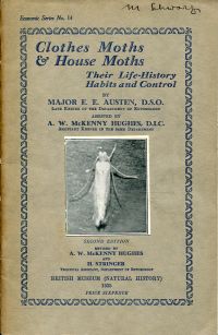 Austen, Clothes Moths and house moths. (Umschlag)