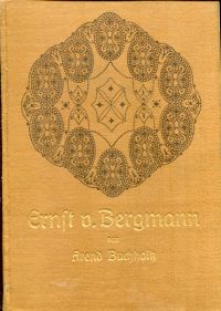 Buchholtz, Ernst von Bergmann. (Umschlag)