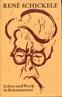 René Schickele. (Umschlag)