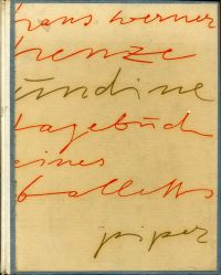 Henze, Undine. (Umschlag)