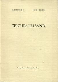 Fassbind, Zeichen im Sand. (Umschlag)