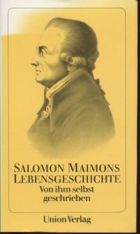 Maimon, Salomon Maimons Lebensgeschichte. (Umschlag)