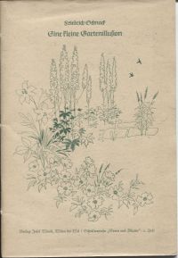 Schnack, Eine kleine Gartenillusion. (Umschlag)