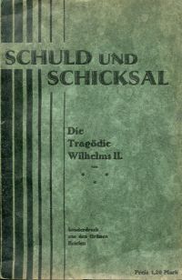 Schuld und Schicksal. (Umschlag)