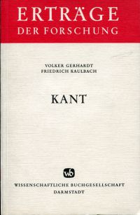 Gerhardt, Kant. (Umschlag)