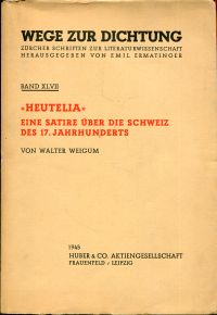 Weigum, "Heutelia". (Umschlag)