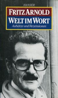 Arnold, Welt im Wort. (Umschlag)