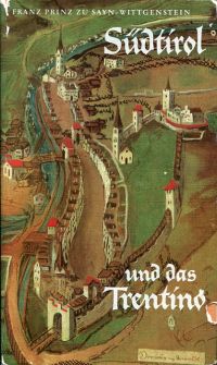 Sayn-Wittgenstein, Südtirol und das Trentino. (Umschlag)