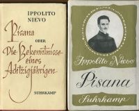 Nievo, Pisana oder Die Bekenntnisse eines Achtzigjährigen. (Umschlag)